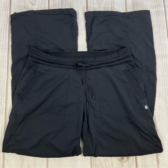 Lululemon Dance Studio Pants *Lined Black Sz 10 - Picture 14 of 16